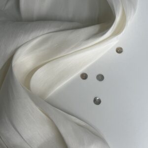 лен с шёлком 7381 айвори fabrics organic