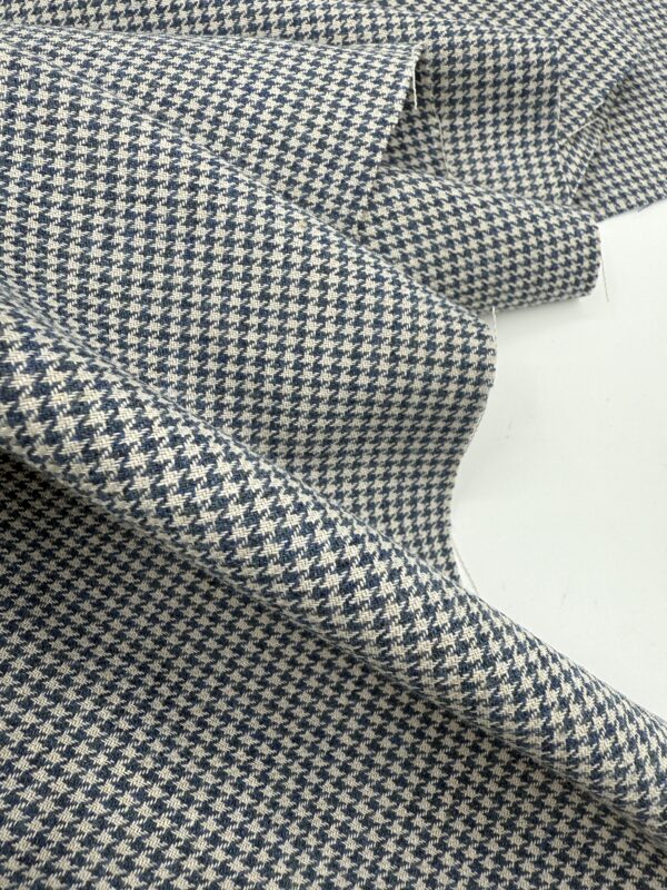 льняная гусиная лапка арт 1018 fabrics organic