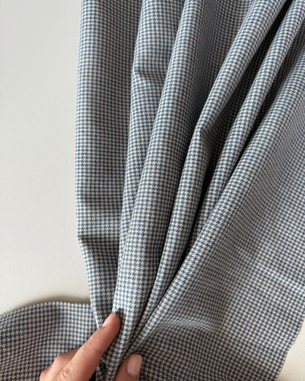 льняная гусиная лапка арт 1018 fabrics organic