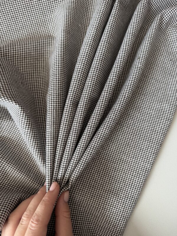 лен с хлопком гусиная лапка 9619 fabrics organic