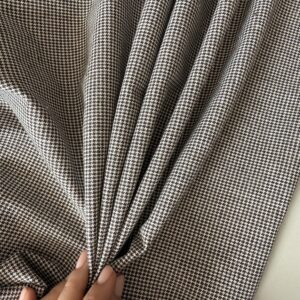 лен с хлопком гусиная лапка 9619 fabrics organic