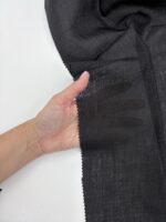 крапива батист черный арт 42 fabrics organic